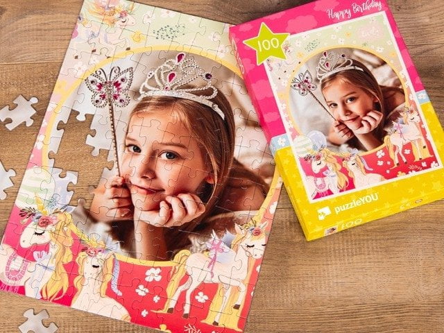 Puzzle z jednorożcem