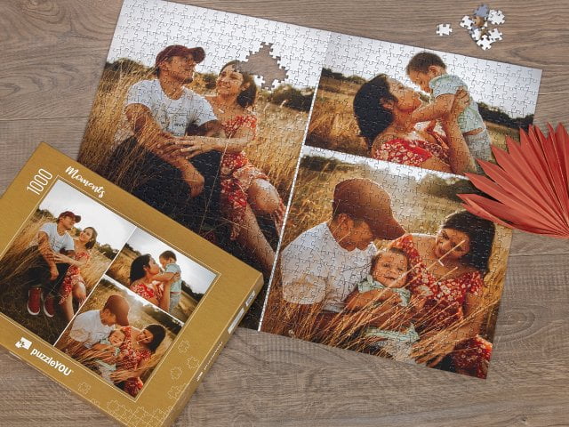 Kolaż zdjęć do puzzli