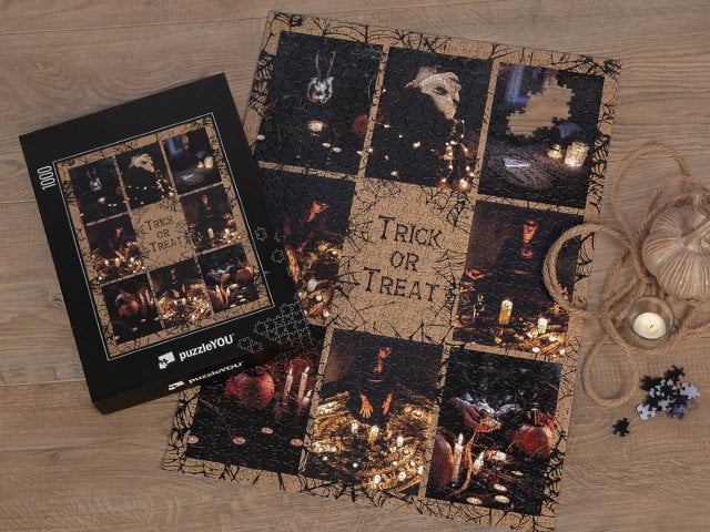 Kolaż zdjęć do puzzli
