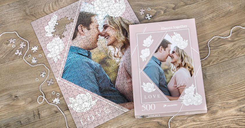 Kolaż z fotopuzzli
